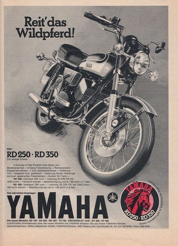 Yamaha 250 350 - 250, rd