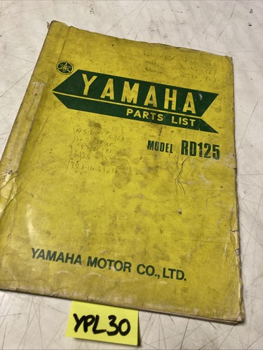 Yamaha rd125 elenco ricambi - rd125,