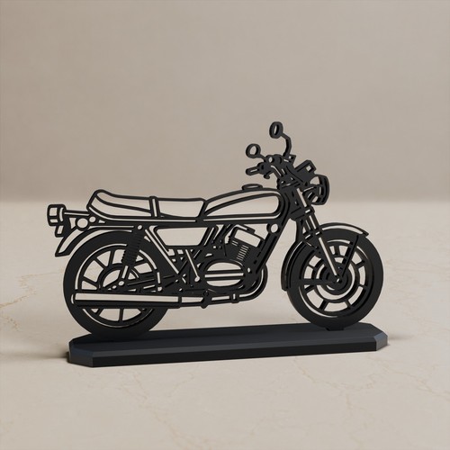 Yamaha rd350 1973 modellino - rd350,